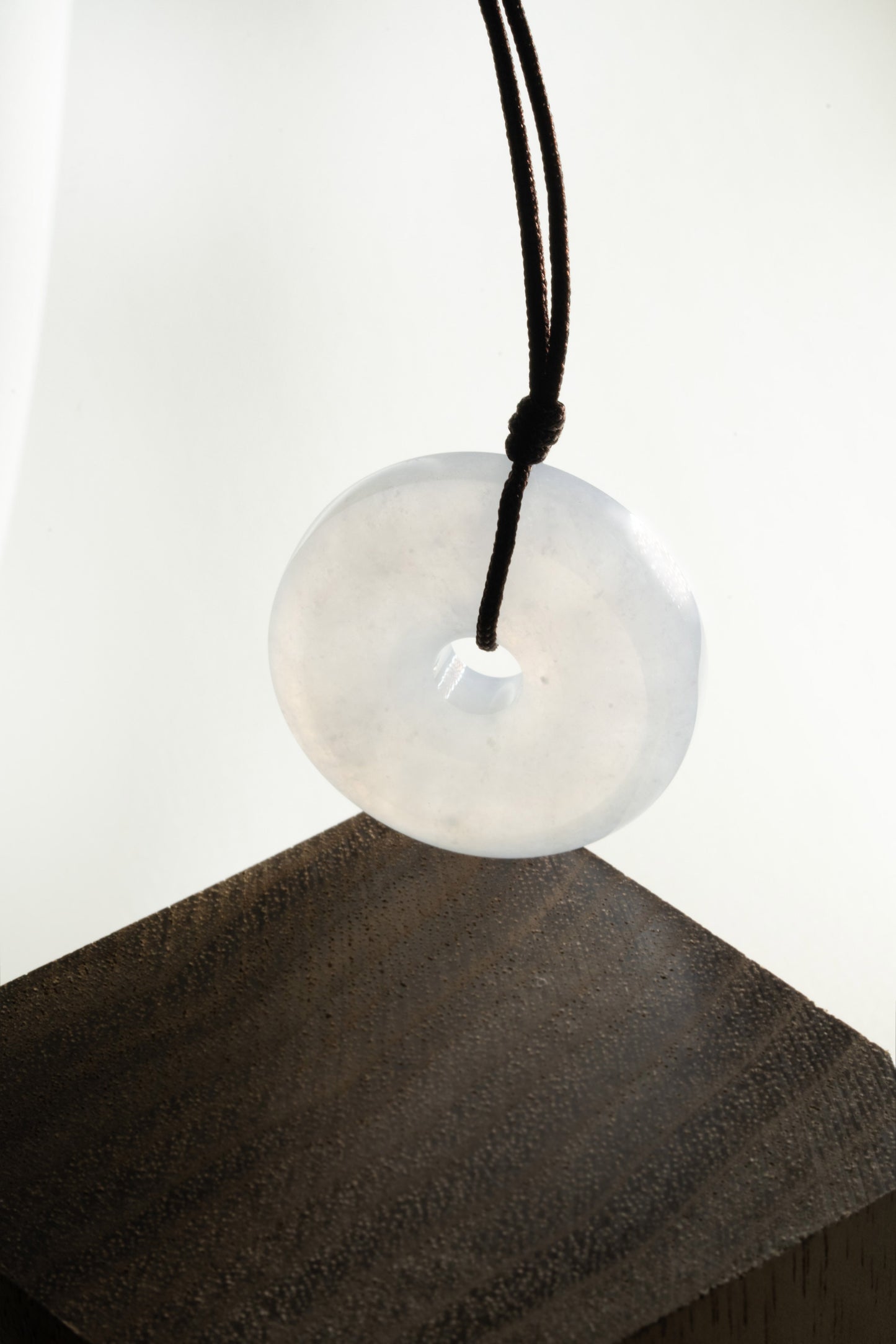 White Jadeite Zen Doughnut