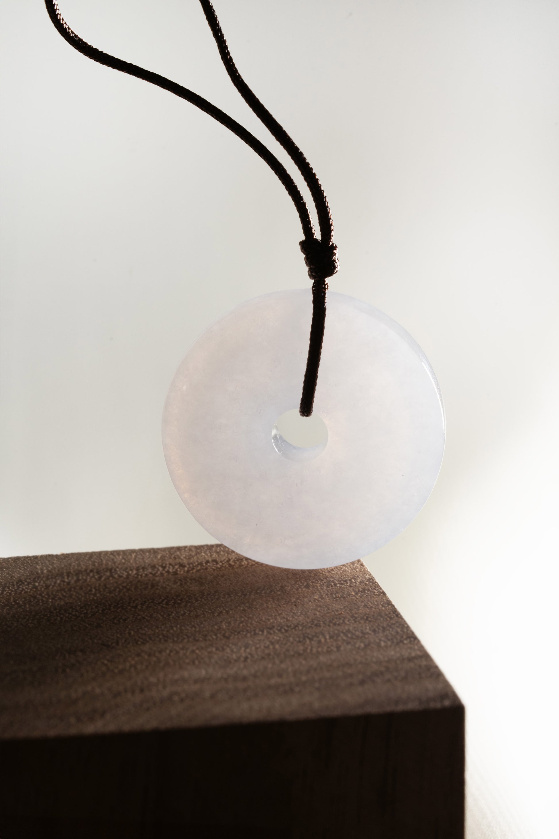 Lavender Jadeite Zen Doughnut 