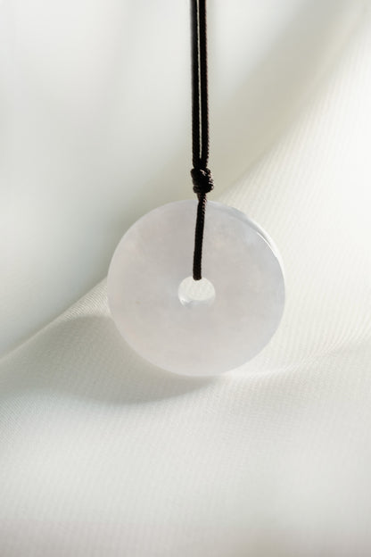 Lavender Jadeite Zen Doughnut