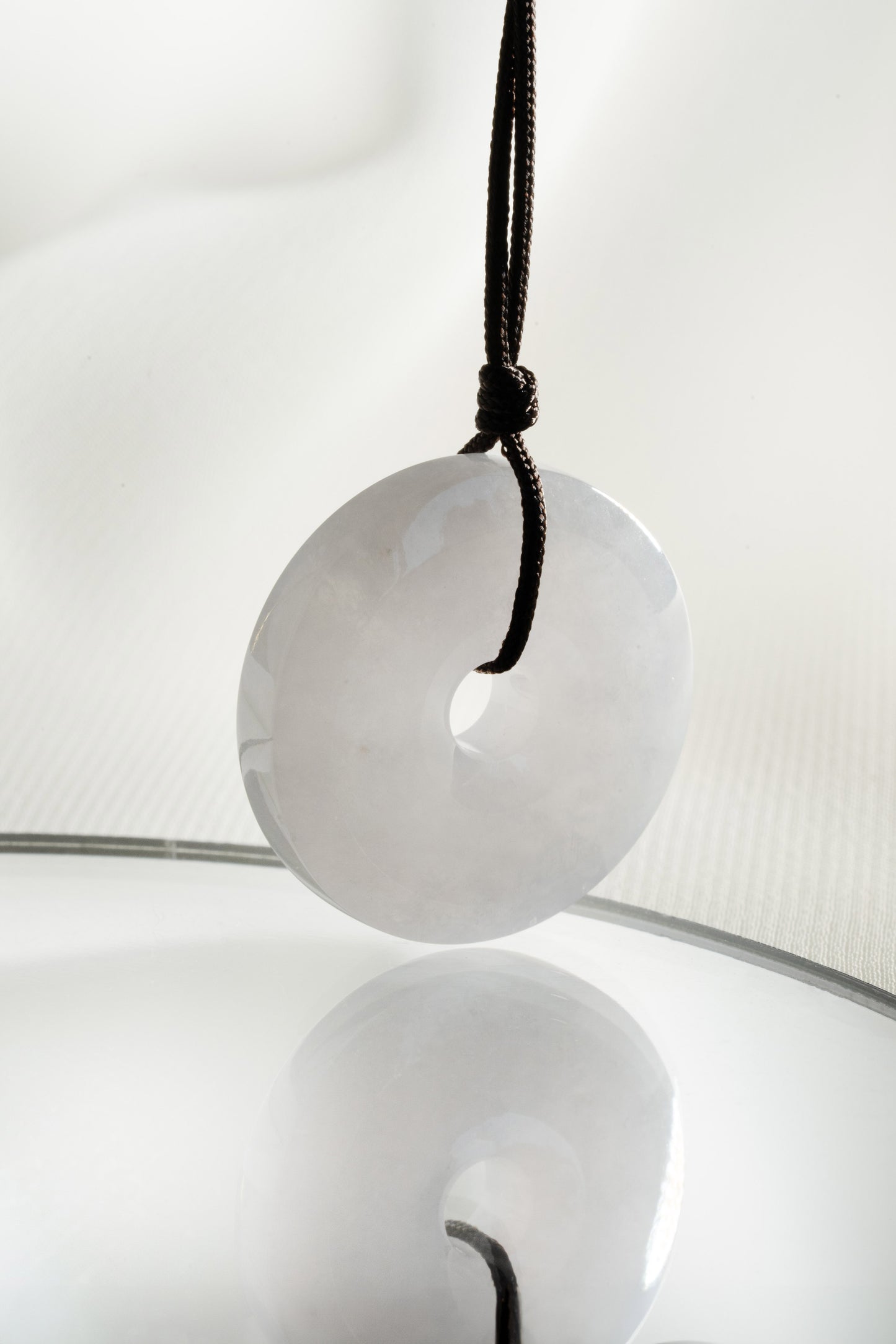 Lavender Jadeite Zen Doughnut