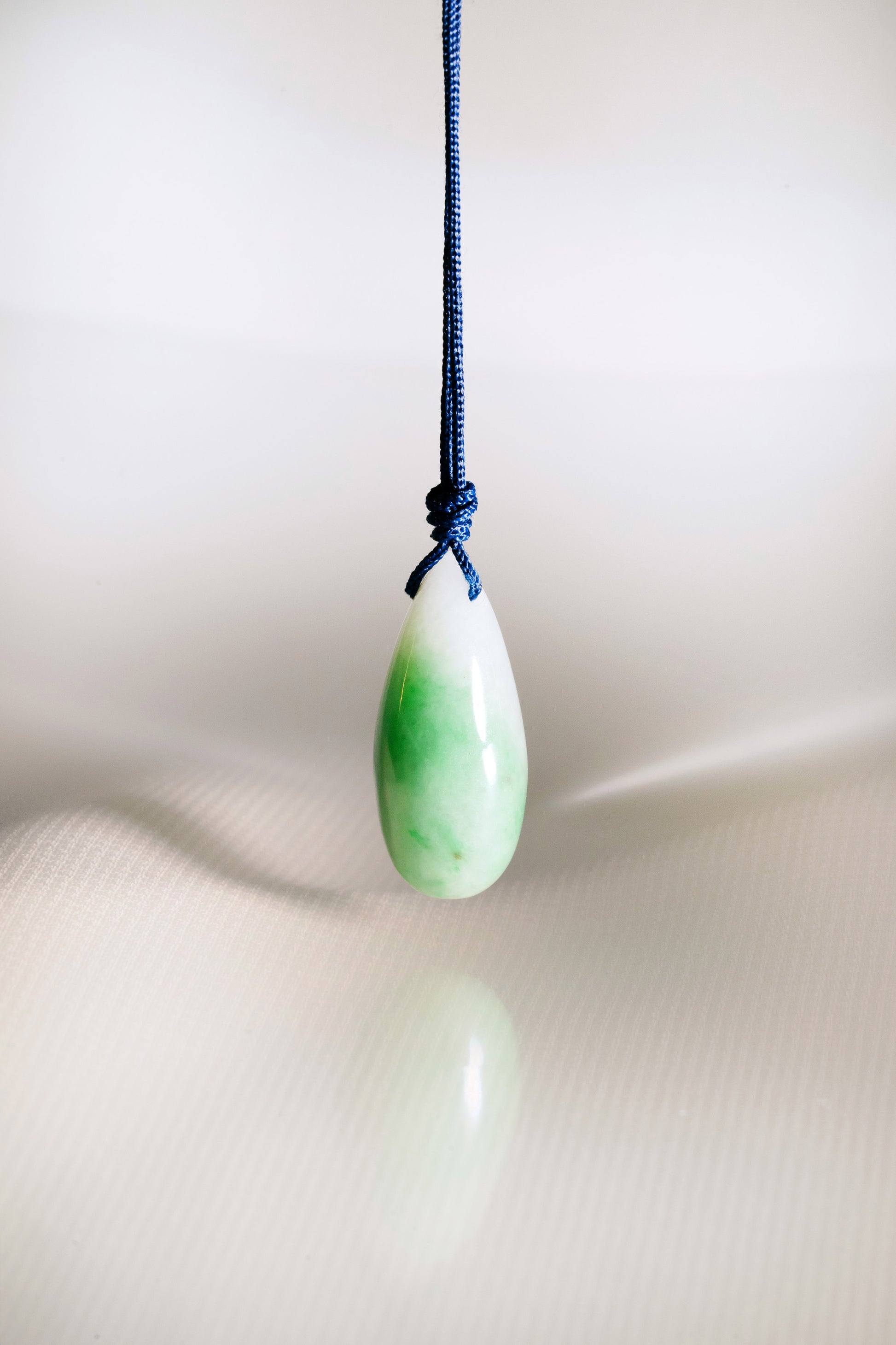 Light Green Jadeite Drip with White patches