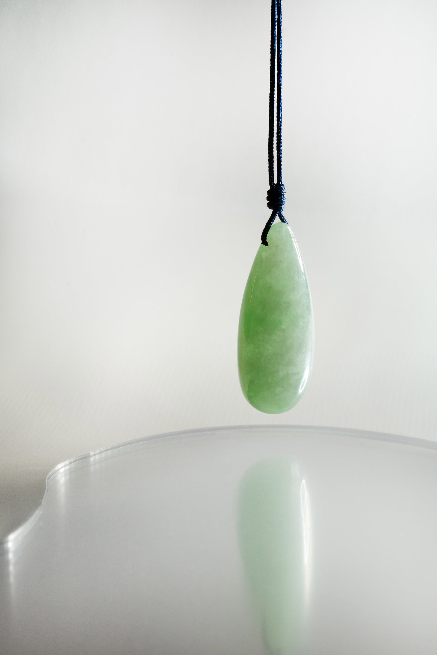 Pale Green Jadeite Drip with Medium Green patches