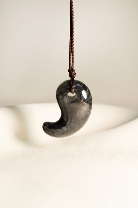 Black Comma with Grey spots