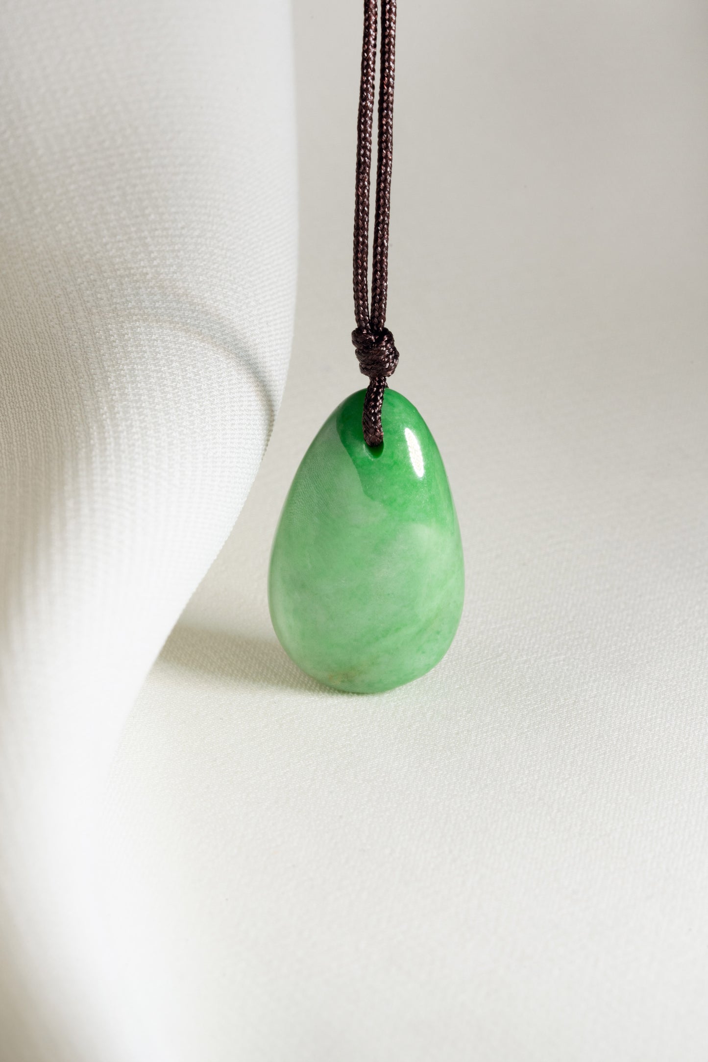 Tag - Oval - Green Jadeite - #11