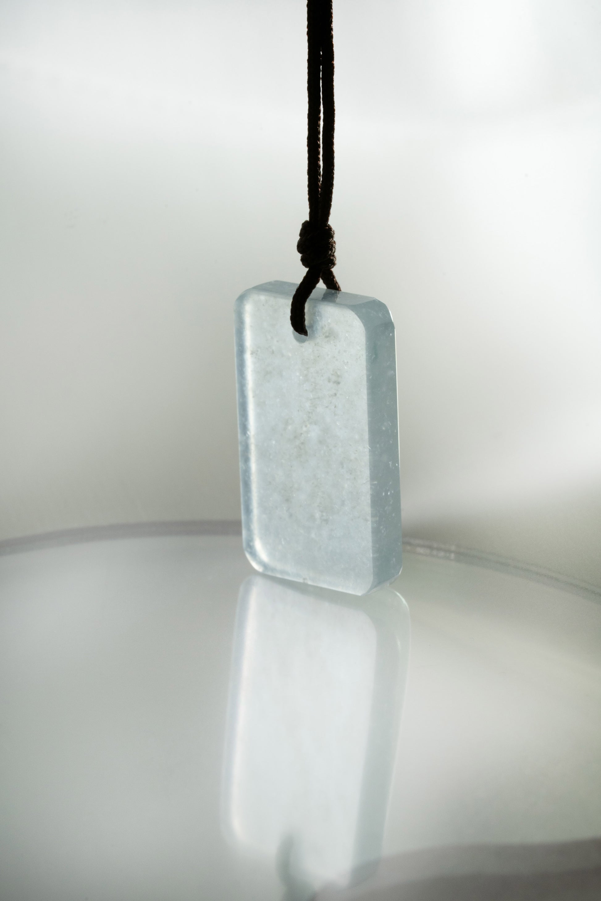 Pale Green Jadeite Tag