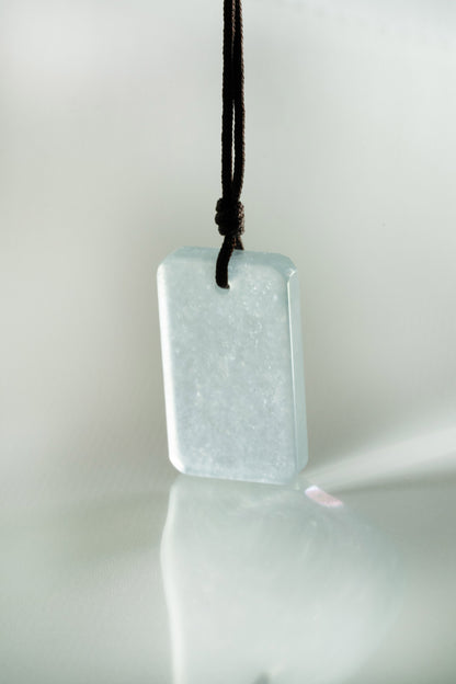 Pale Green Jadeite Tag