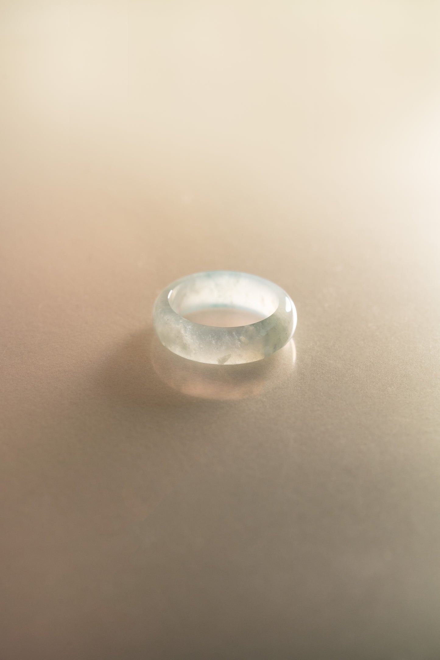 Ring - Jadeite - White - #010