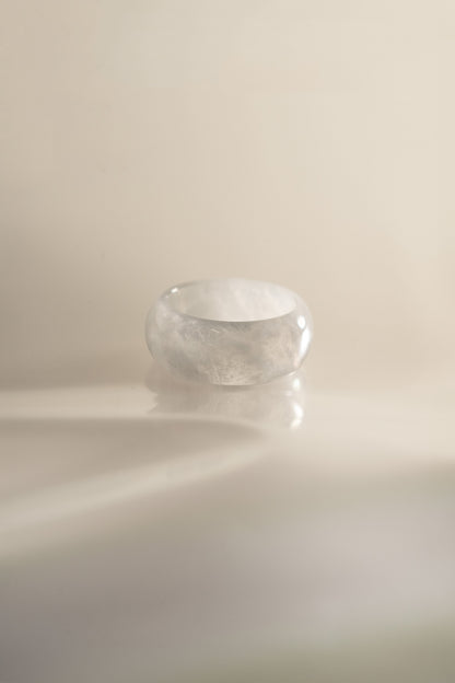 Ring - Jadeite - White - #153