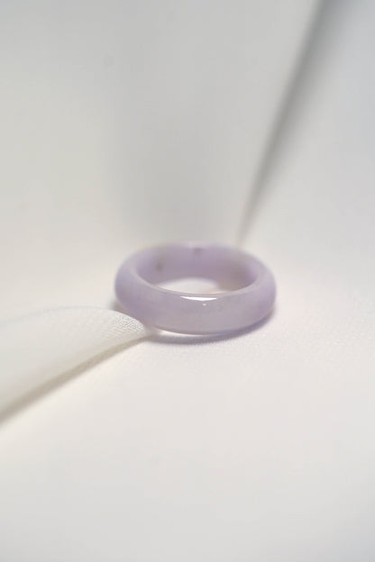 Pale Purple Jadeite Ring