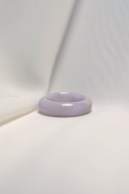 Pale Purple Jadeite Ring