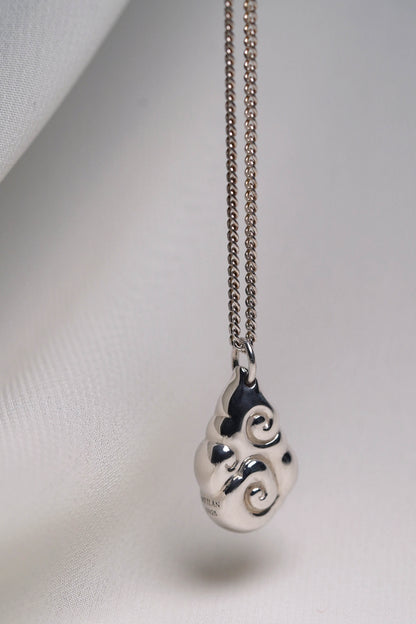 925 Silver Cloud Pendant hung on a Sterling Silver Chain