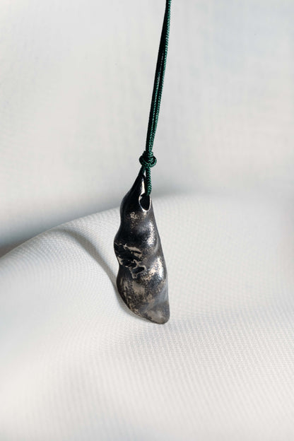 Sterling Silver Peapod Pendant