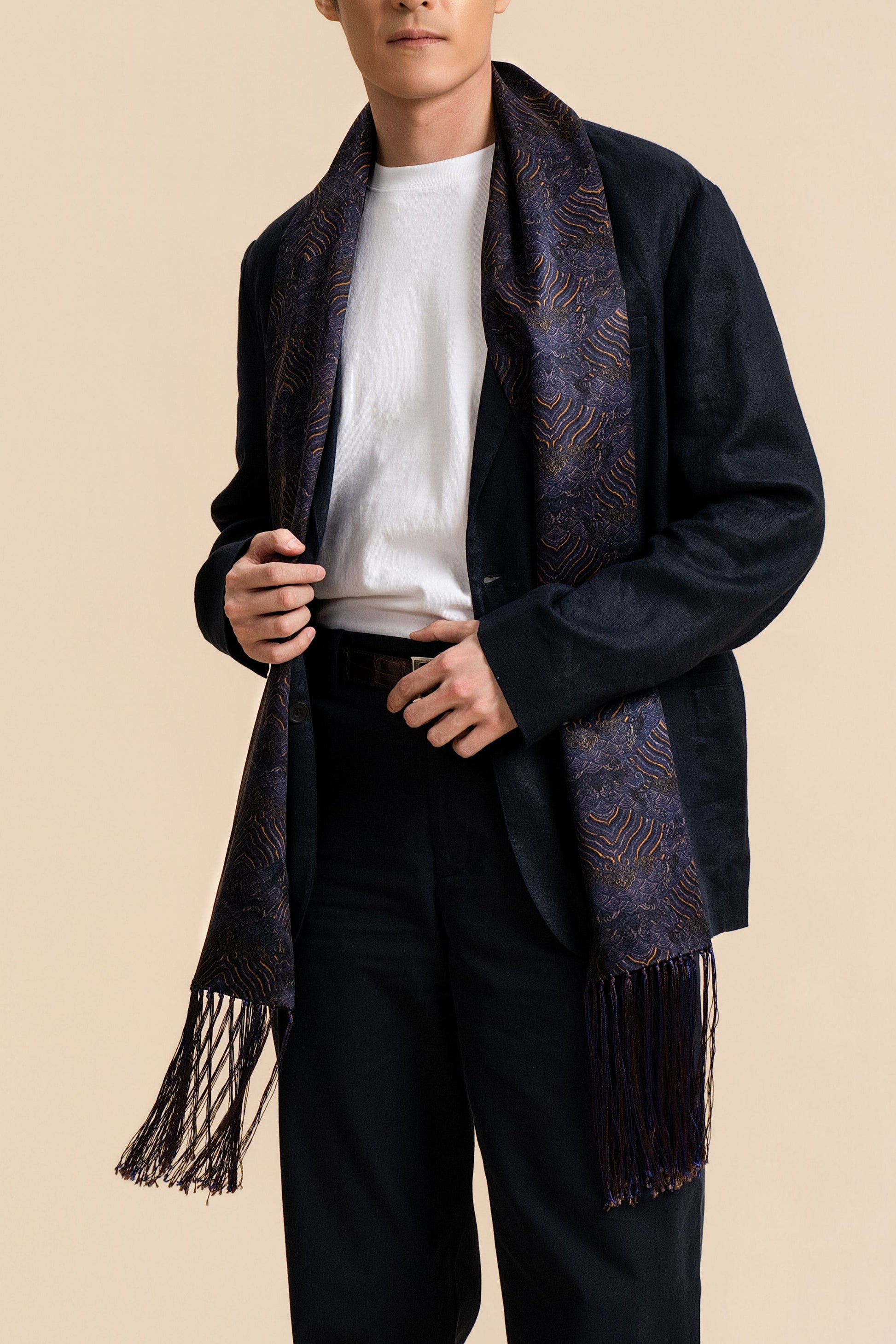 A Dragons Tale Silk Scarf