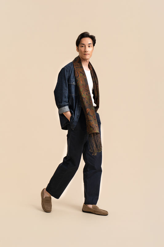 Crown of Thorns Silk Scarf