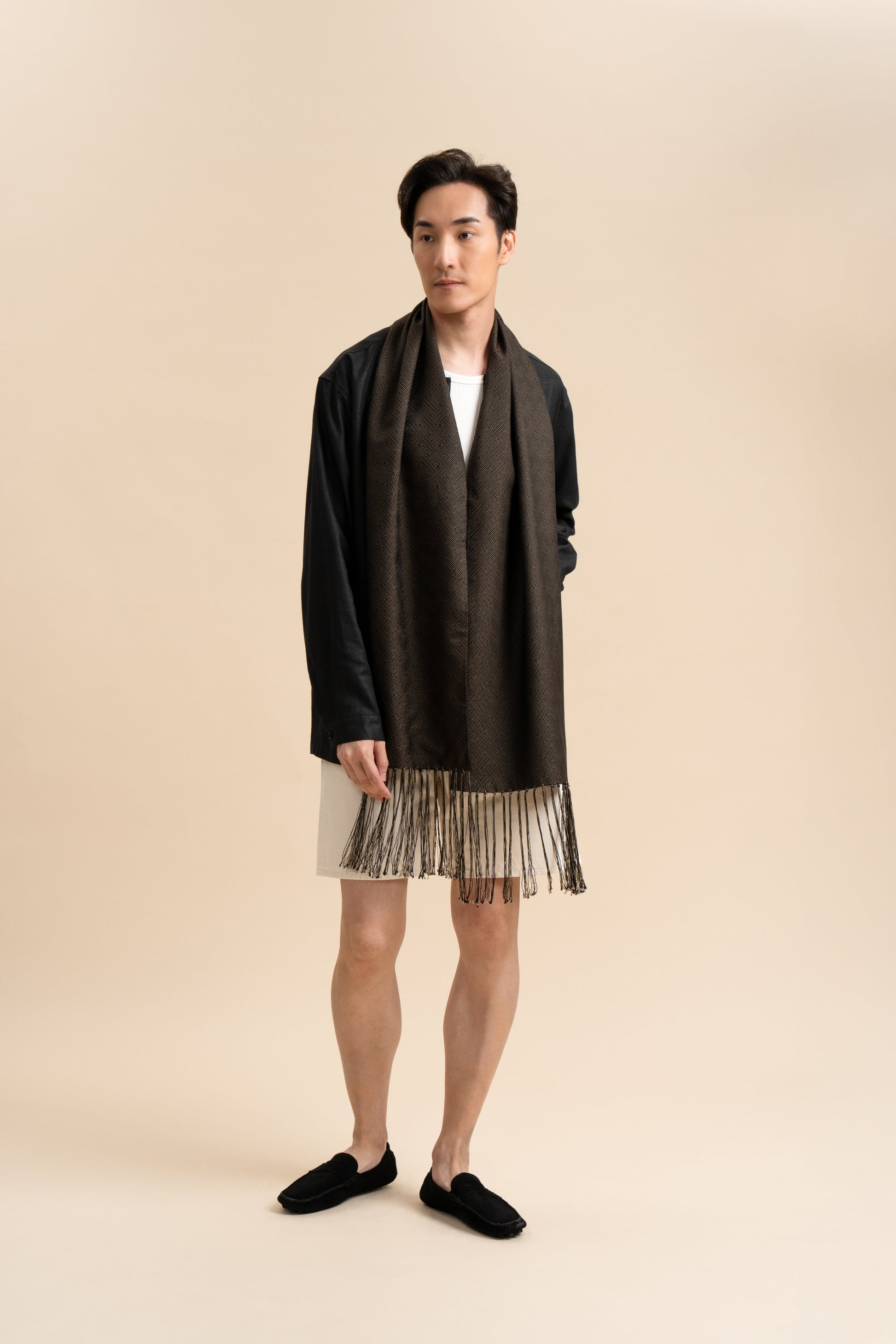 Song Brocade Silk Scarf