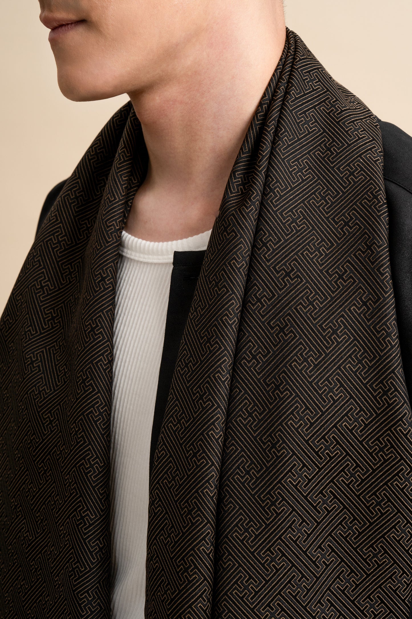 Song Brocade Silk Scarf