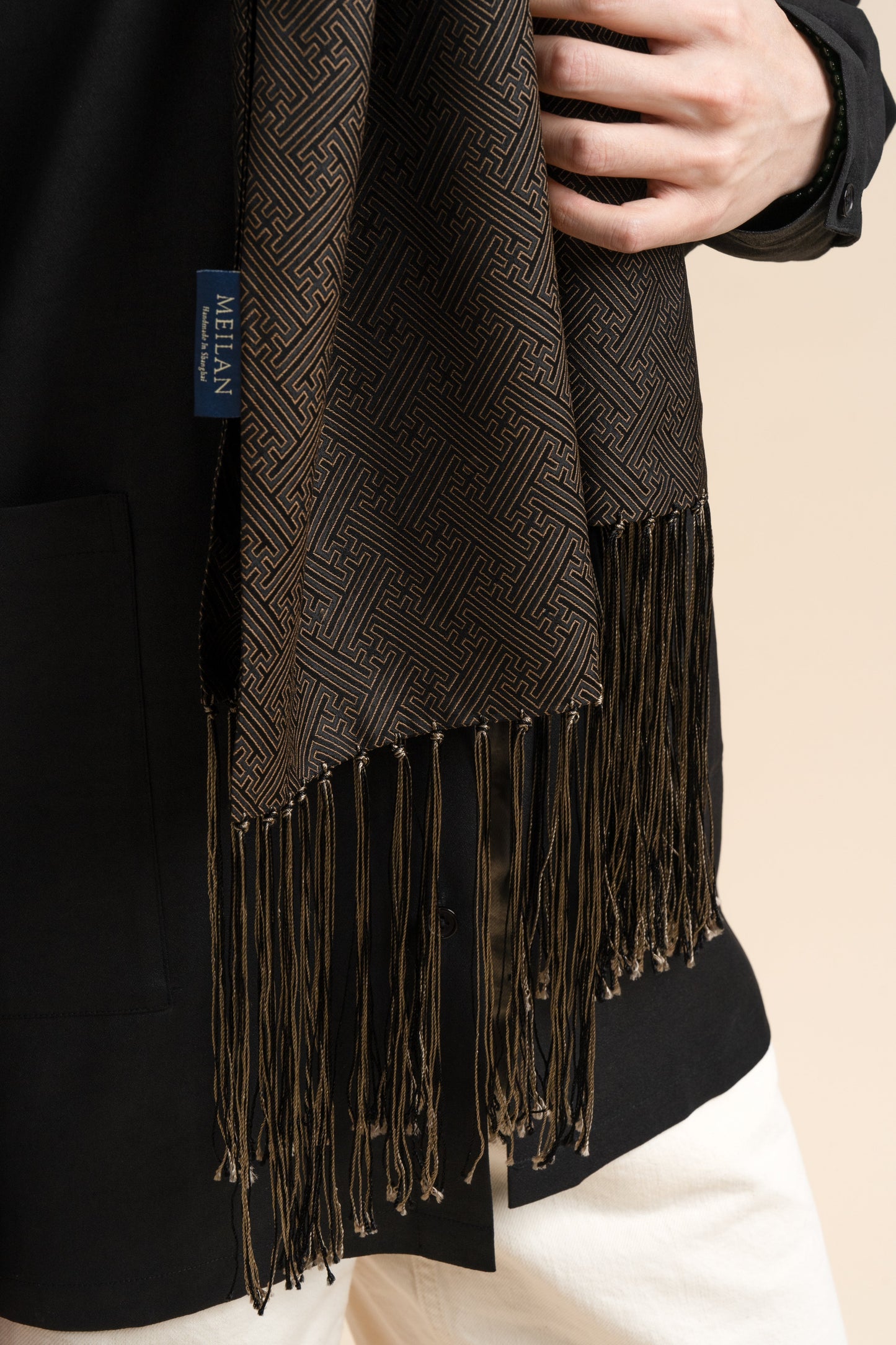 Song Brocade Silk Scarf