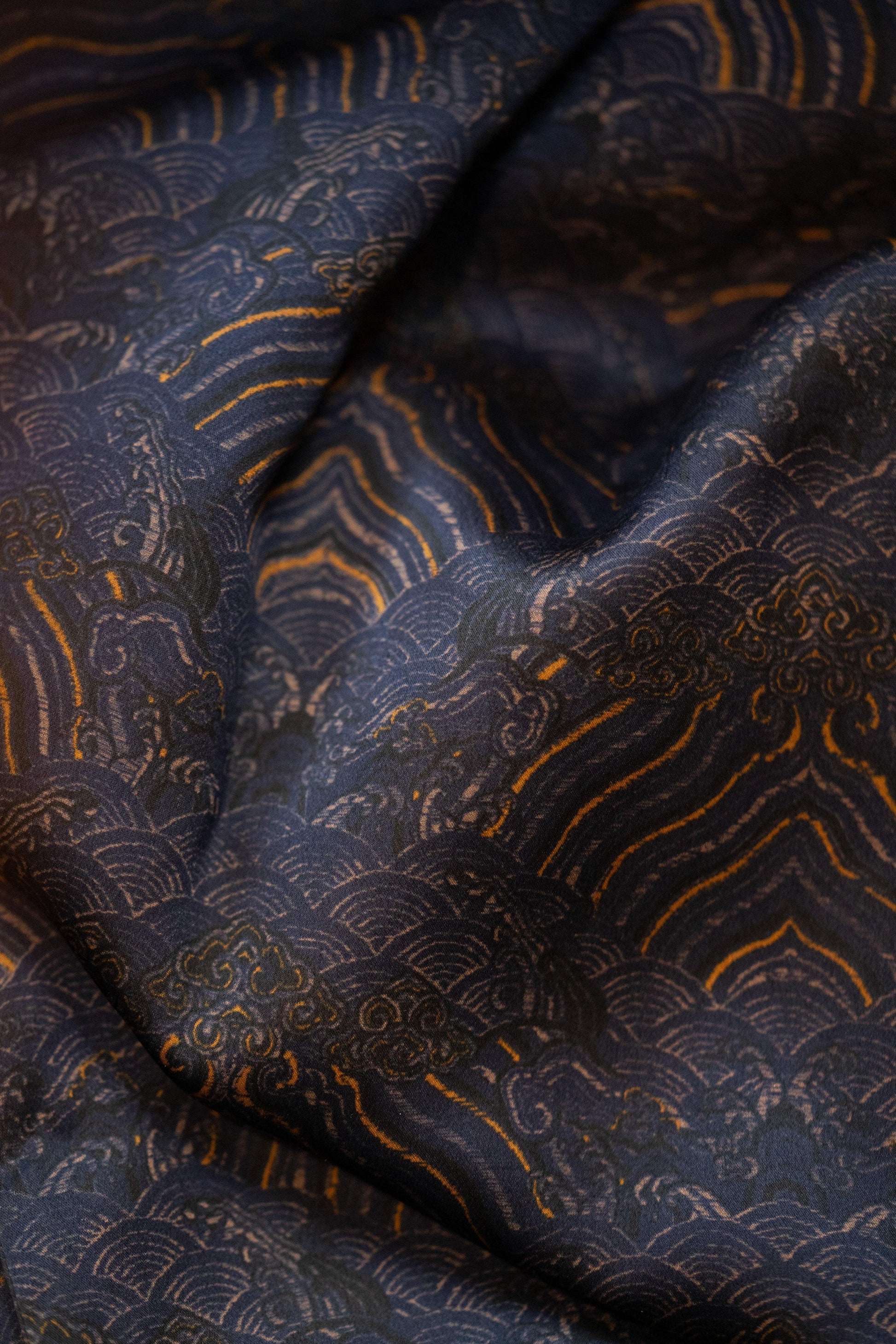 A Dragon's Tale Silk Scarf - Meilan Jewelry & Arts Ltd