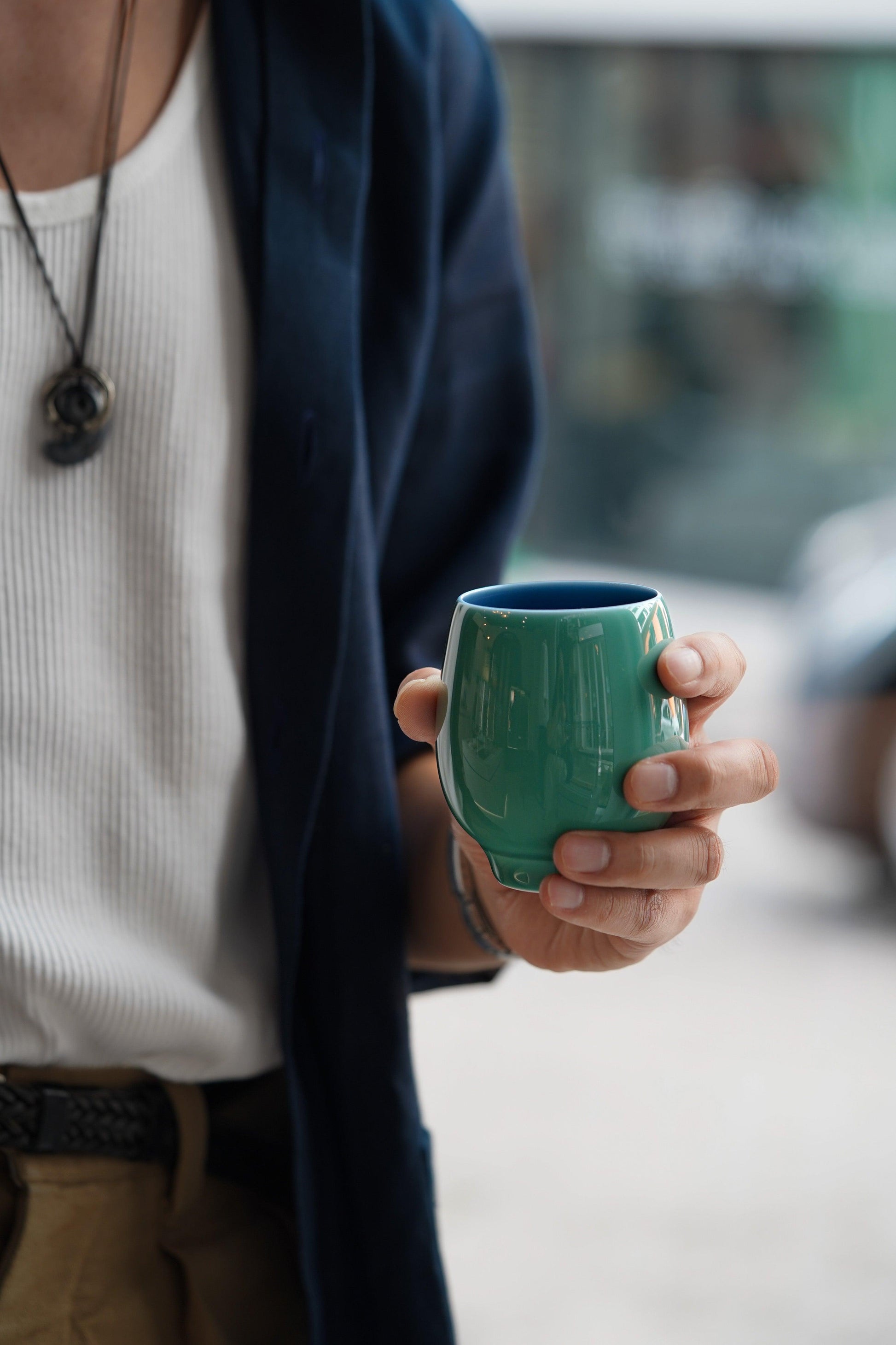 Porcelain Cup - Dual Color - Meilan Jewelry & Arts Ltd