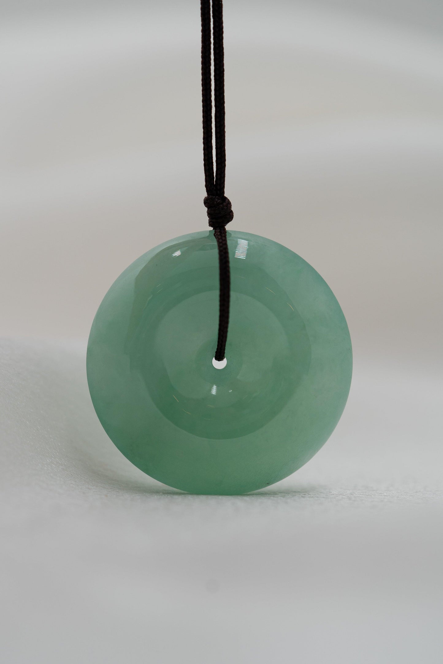 Zen Doughnut - Jadeite - #70 - Meilan Jewelry & Arts Ltd